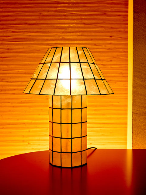 Mother of Pearl Table Lamp